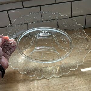 Vintage Bicentennial Serving Platter